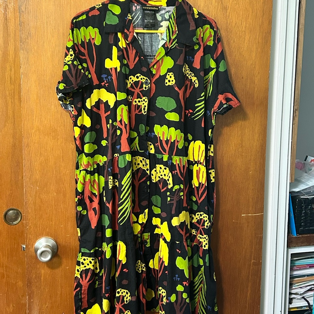 NEW Nooworks Eloise Dress in Forager (discontinued)